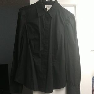 Ann Taylor Button Up Collared Shirt